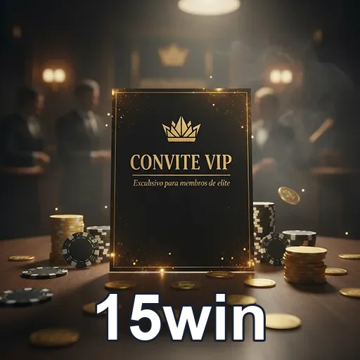 Imagem promocional do 15win com destaque para o VIP07, destaque no site 15win para apostas exclusivas.