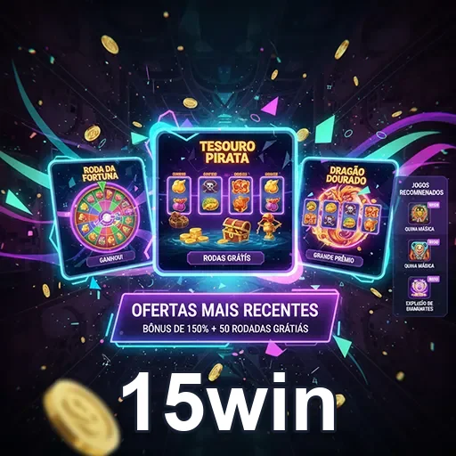 Imagem relacionada ao site 15win, destacando recursos e novidades do 15win-Home06